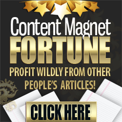 Content Magnet Fortune - make money online